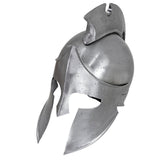 Aegis of Athena Greek Hoplite Battle-Scarred Helmet historical period - Tophatter Daily Deals