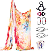 Aerial Yoga Hammock - Silks Yoga Swing Set 11 Yards Long Aerial Flying Kit Yoga Product - Tophatter Daily Deals