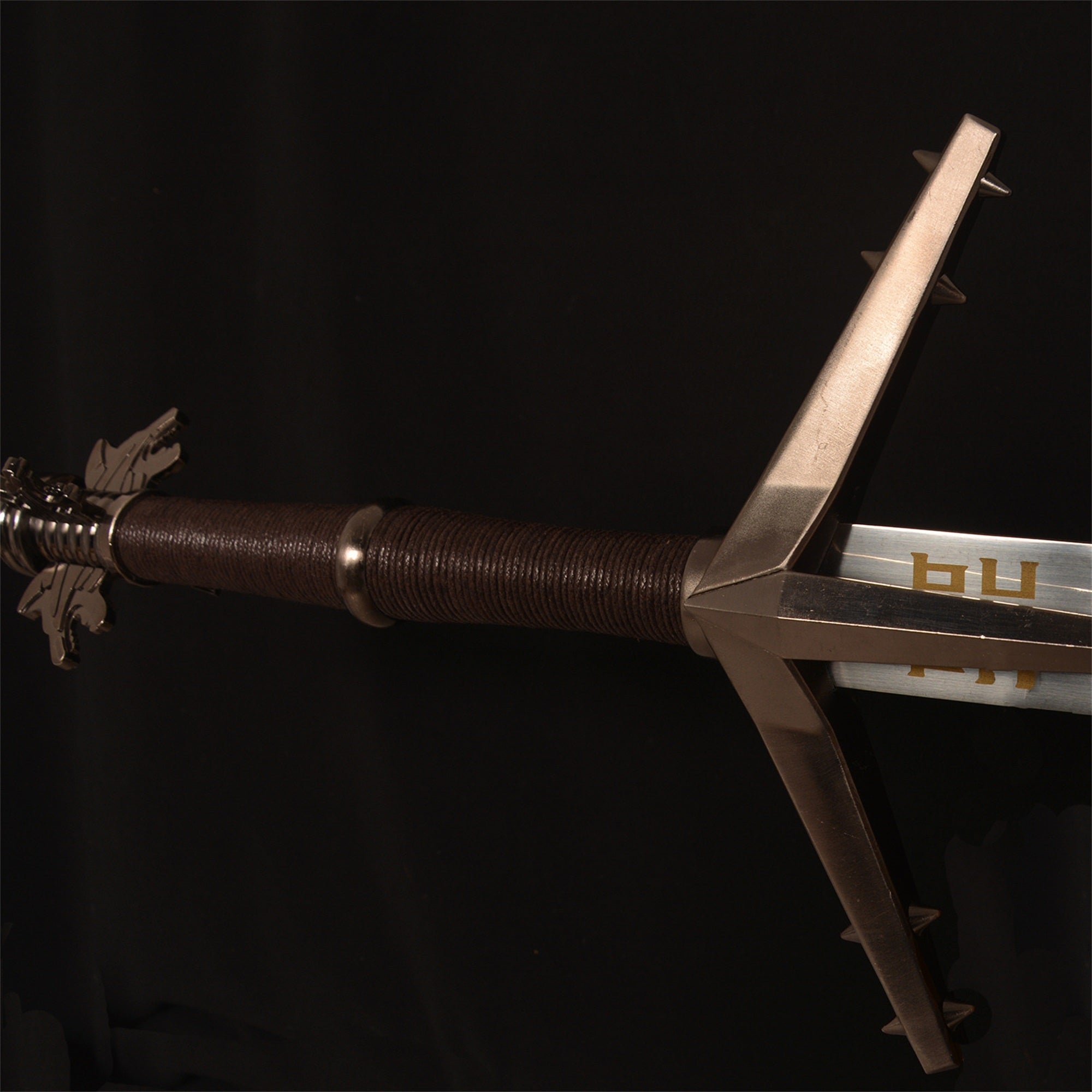 Geralt of Rivia's Aerondight Silver Sword Metal Replica 129CM/50.8" - Tophatter Daily Deals