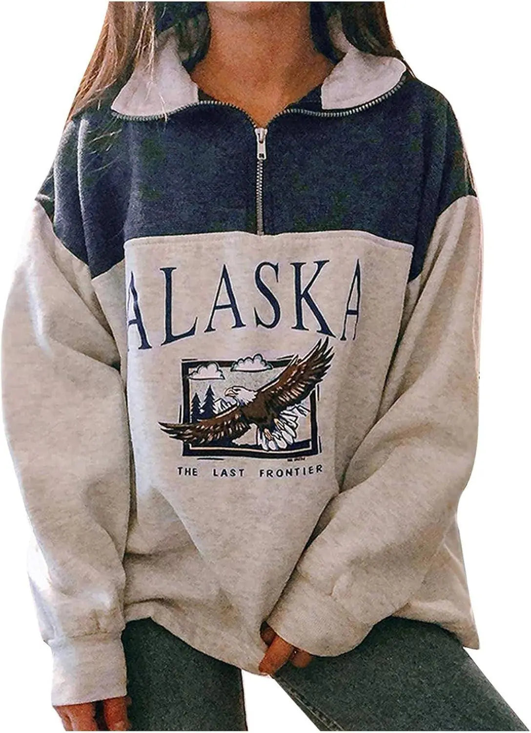 Aesthetic Clothes Vintage Oversized Hoodie - Tophatter Daily Deals