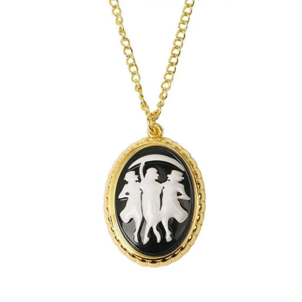 Agatha Cameo Necklace Harkness Darkhold Diaries Metal Pendant 5cm halloween - Tophatter Daily Deals