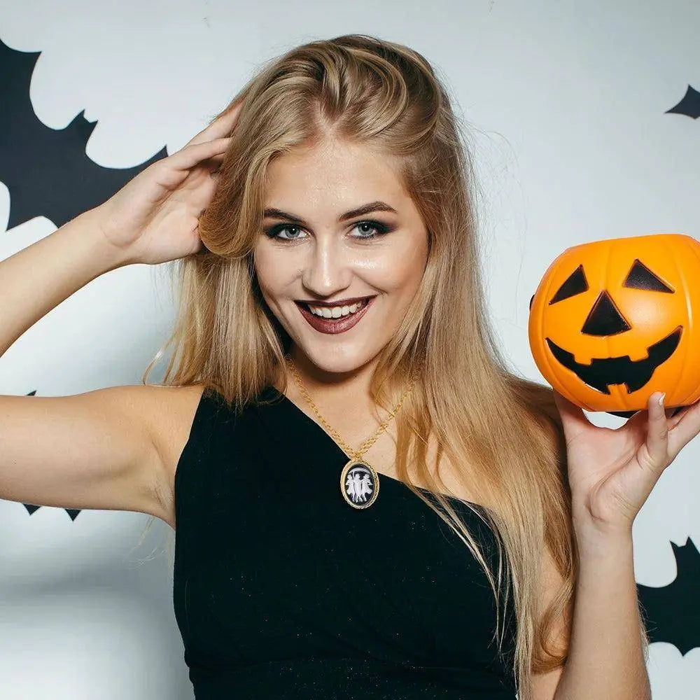 Agatha Cameo Necklace Harkness Darkhold Diaries Metal Pendant 5cm halloween - Tophatter Daily Deals