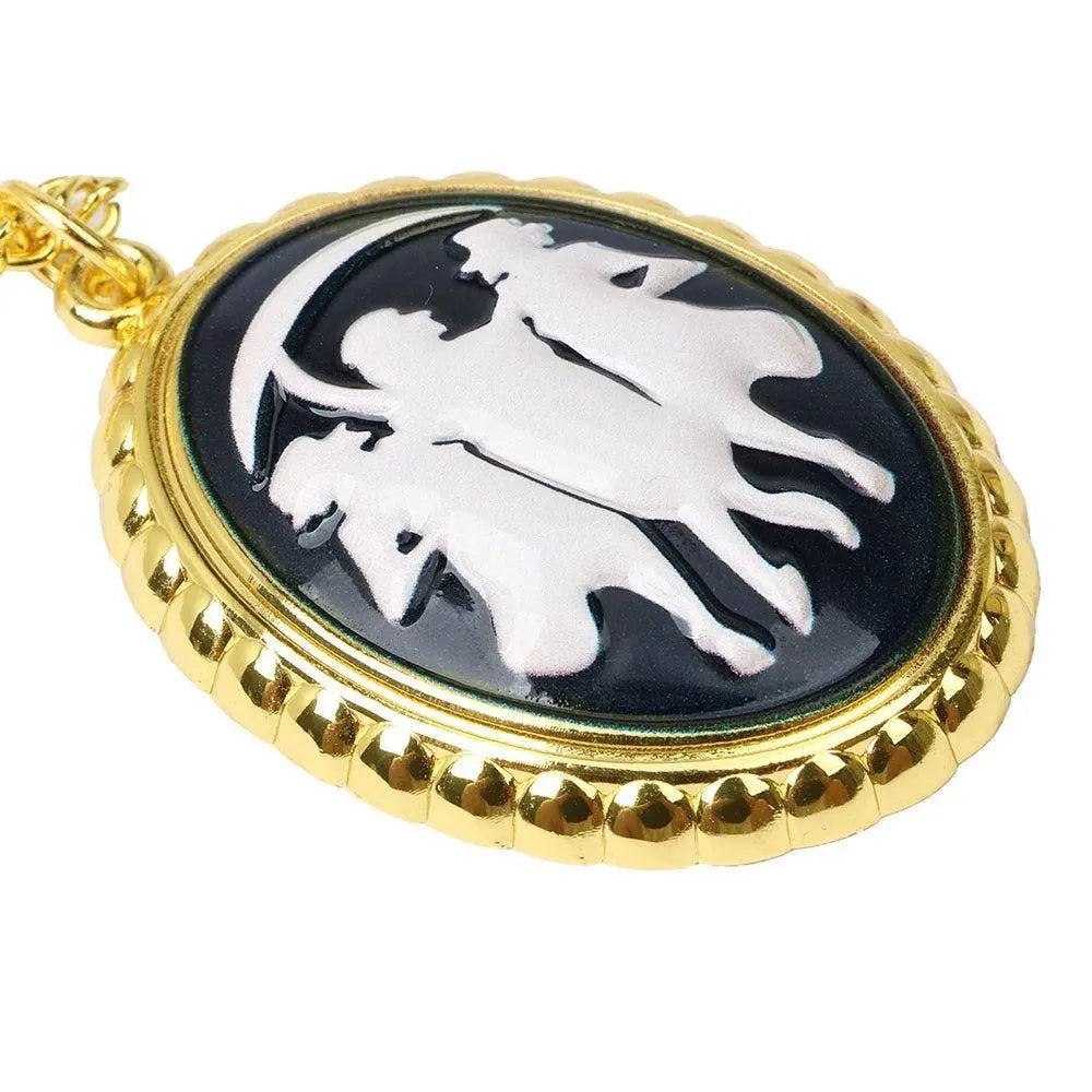 Agatha Cameo Necklace Harkness Darkhold Diaries Metal Pendant 5cm halloween - Tophatter Daily Deals