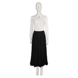 Agatha Harkness Inspired Black Trench Coat Suit Cosplay Costume halloween - Tophatter Daily Deals