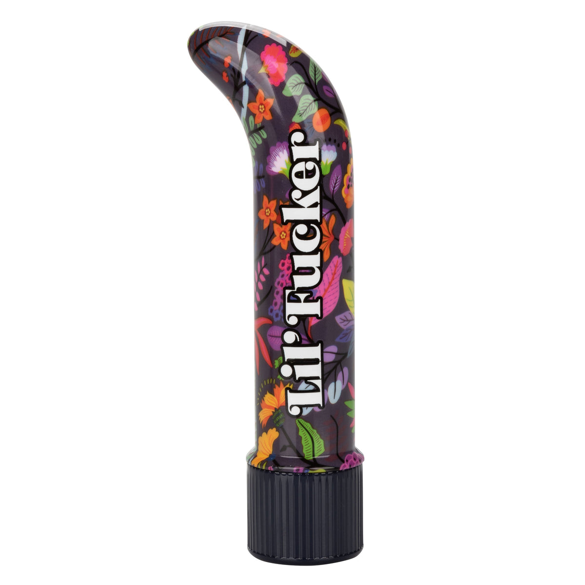 Naughty Bits Lil' Fucker Mini G-Spot Vibrator 4.25 Inch Waterproof with Floral Design > Vibrators > Mini Vibrators - Tophatter Daily Deals