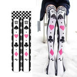 Ahegao Stockings | Lolita Sexy high-knee socks 01 One Size - Tophatter Daily Deals