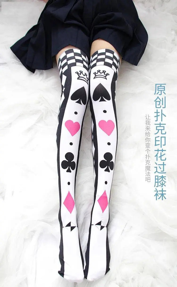 Ahegao Stockings | Lolita Sexy high-knee socks - Tophatter Daily Deals