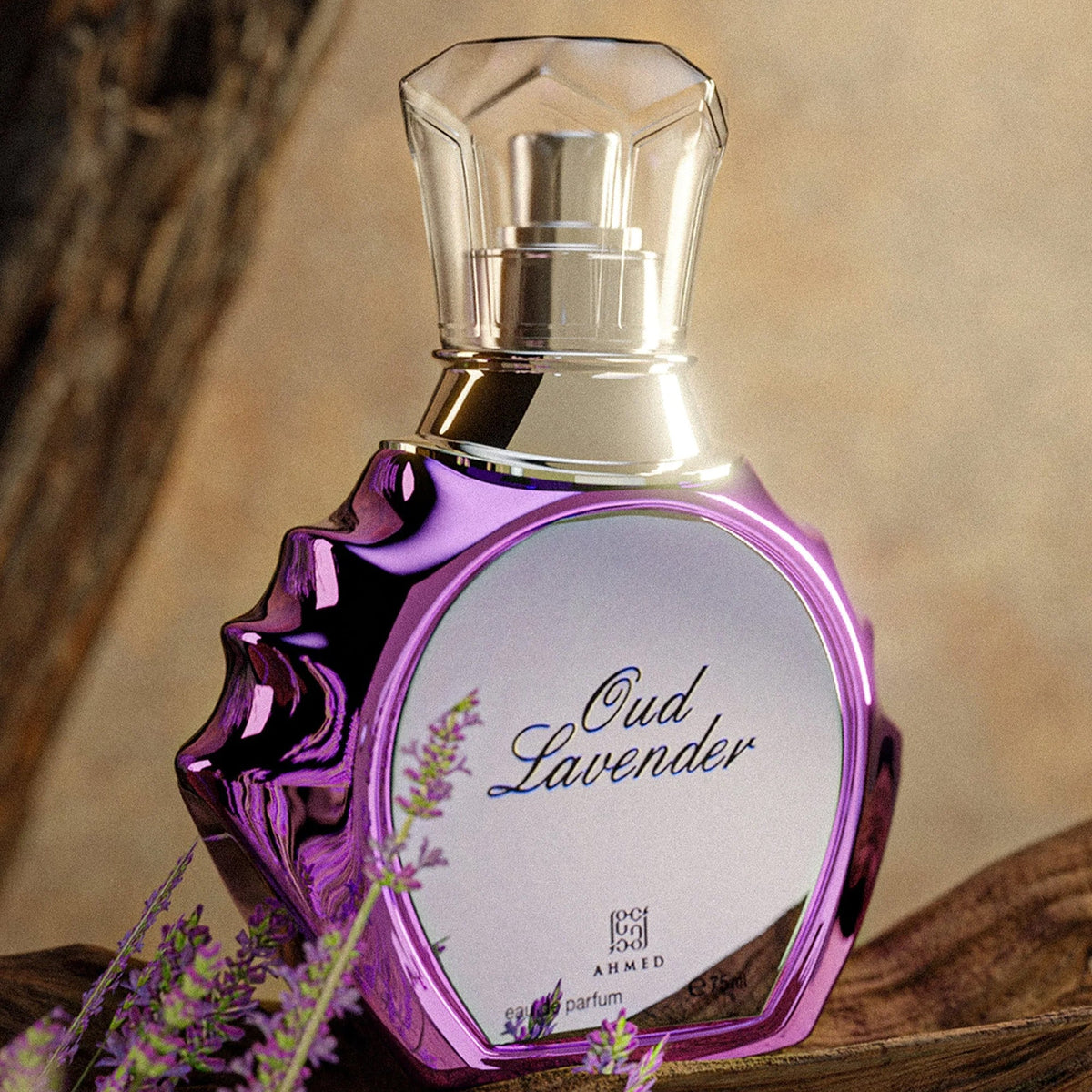 Ahmed Al Maghribi Oud Lavender Extrait De Parfum 75ml Spray - Tophatter Daily Deals