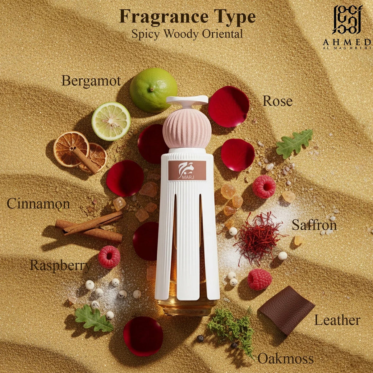 Ahmed Al Maghribi Marj Extrait De Parfum 60ml Spray - Tophatter Daily Deals