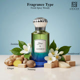 Ahmed Al Maghribi Blue By Ahmed Extrait De Parfum 100ml Spray - Tophatter Daily Deals