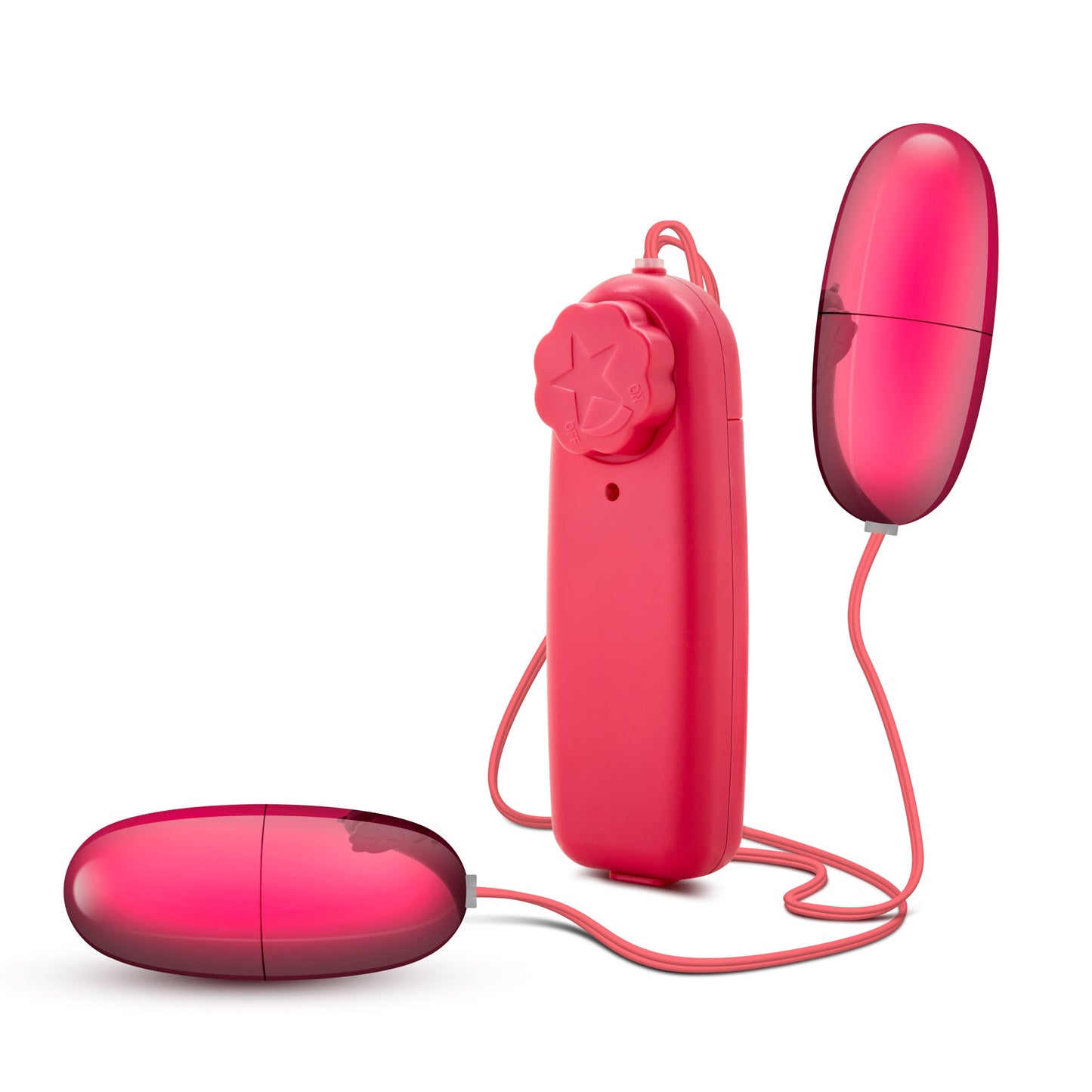 B Yours Double Pop Eggs Cerise Vibrating Pleasure Set > Vibrators > Mini Vibrators - Tophatter Daily Deals
