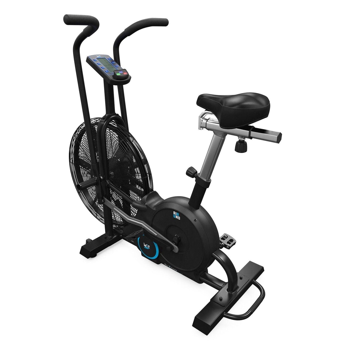 Air Bikes UK - Air Exercise Bike Cardio Machine Fitness Exercise & Fitness - Tophatter Daily Deals