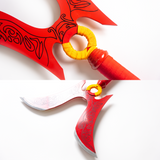 Akali’s Blood Moon Kama Video Game Sword - Tophatter Daily Deals