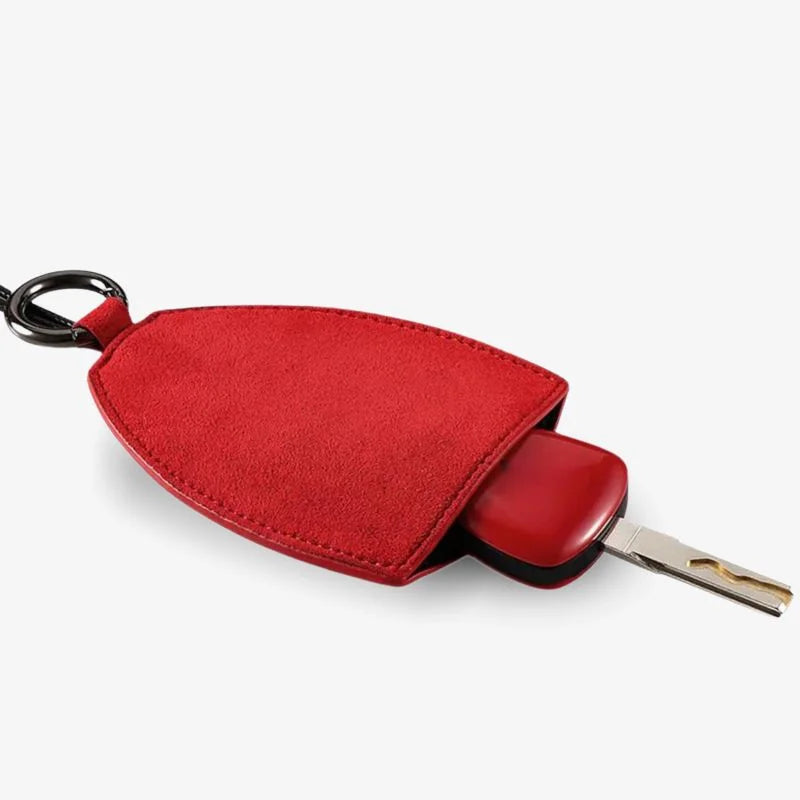 Car Key Chain Cover Soft Touch Velvet Sleek Key Holder Grip - Tophatter Daily Deals