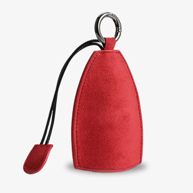 Car Key Chain Cover Soft Touch Velvet Sleek Key Holder Grip Red - Tophatter Daily Deals