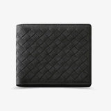 Alcantara Feel Woven BiFold Wallet Luxury Gift Idea - Tophatter Daily Deals