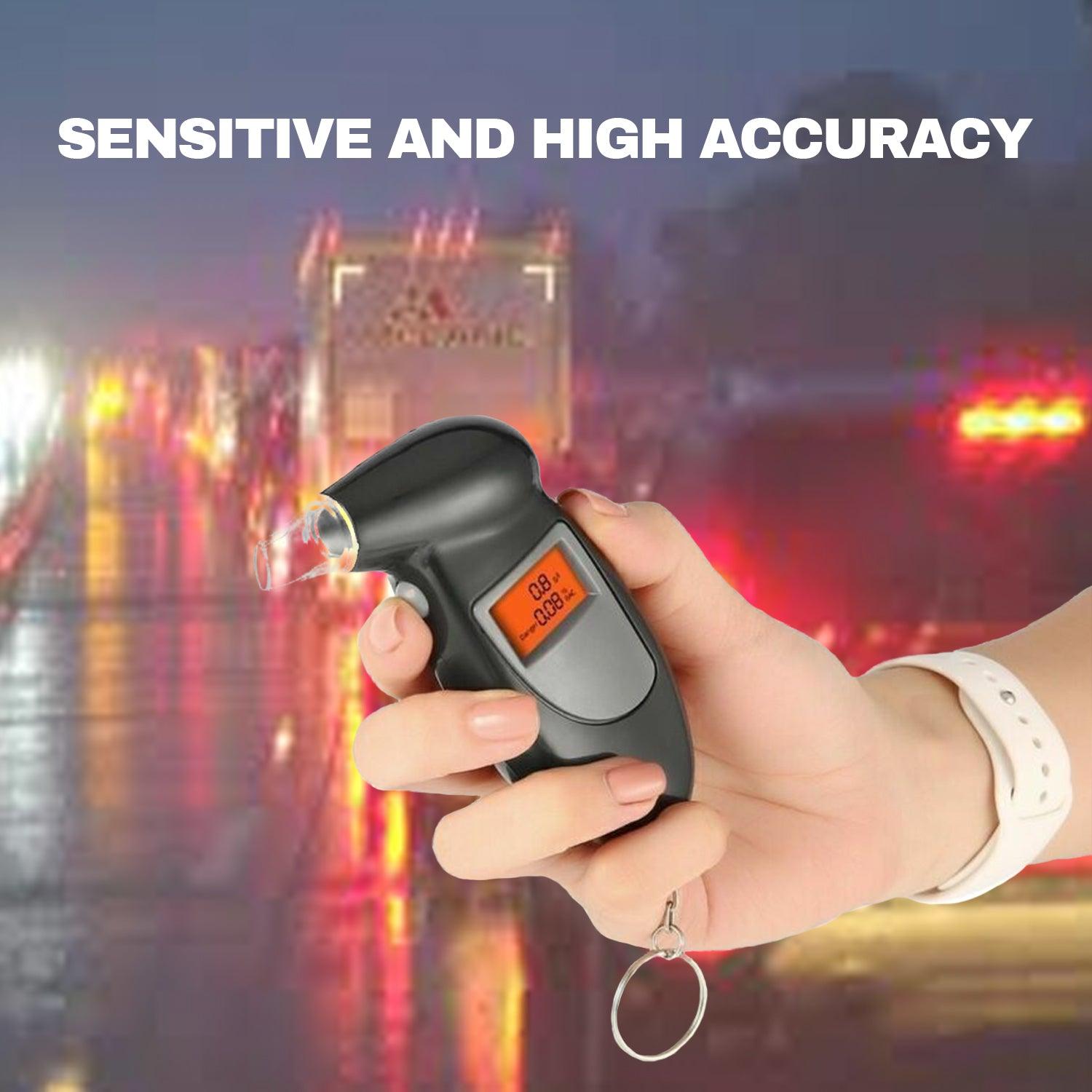 Alcohol Breath Tester - Professional LCD Digital Breath-Alcohol Tester Breathalyser Police UK Health & Beauty - Tophatter Daily Deals