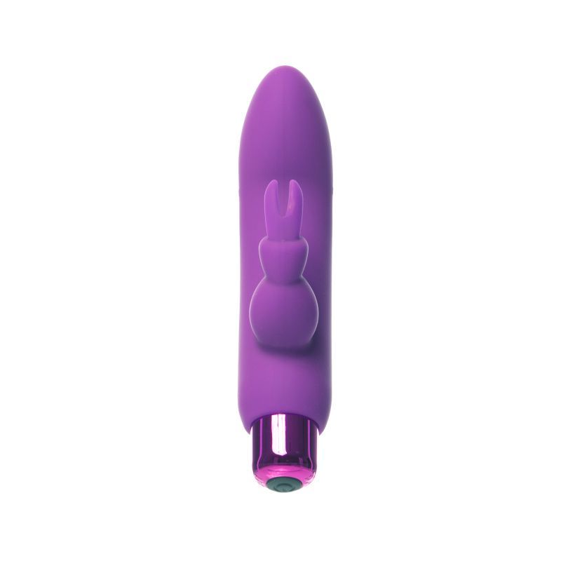 Alices Bunny Bullet w Rabbit Sleeve Purple 4 Inches > Vibrators > Mini Vibrators - Tophatter Daily Deals
