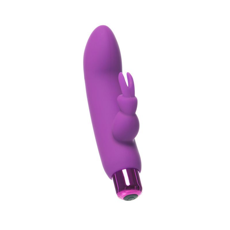 Alices Bunny Bullet w Rabbit Sleeve Purple 4 Inches > Vibrators > Mini Vibrators - Tophatter Daily Deals