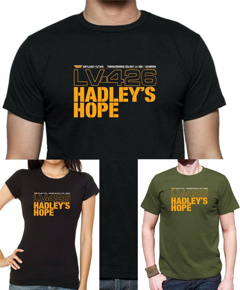 Alien - Hadley's Hope T-Shirt - Tophatter Daily Deals