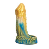 Alien Nation Komodo 6.75" inch Blue Gold Penis Extender Fantasy Sleeve > Sex Toys For Men > Penis Sleeves - Tophatter Daily Deals