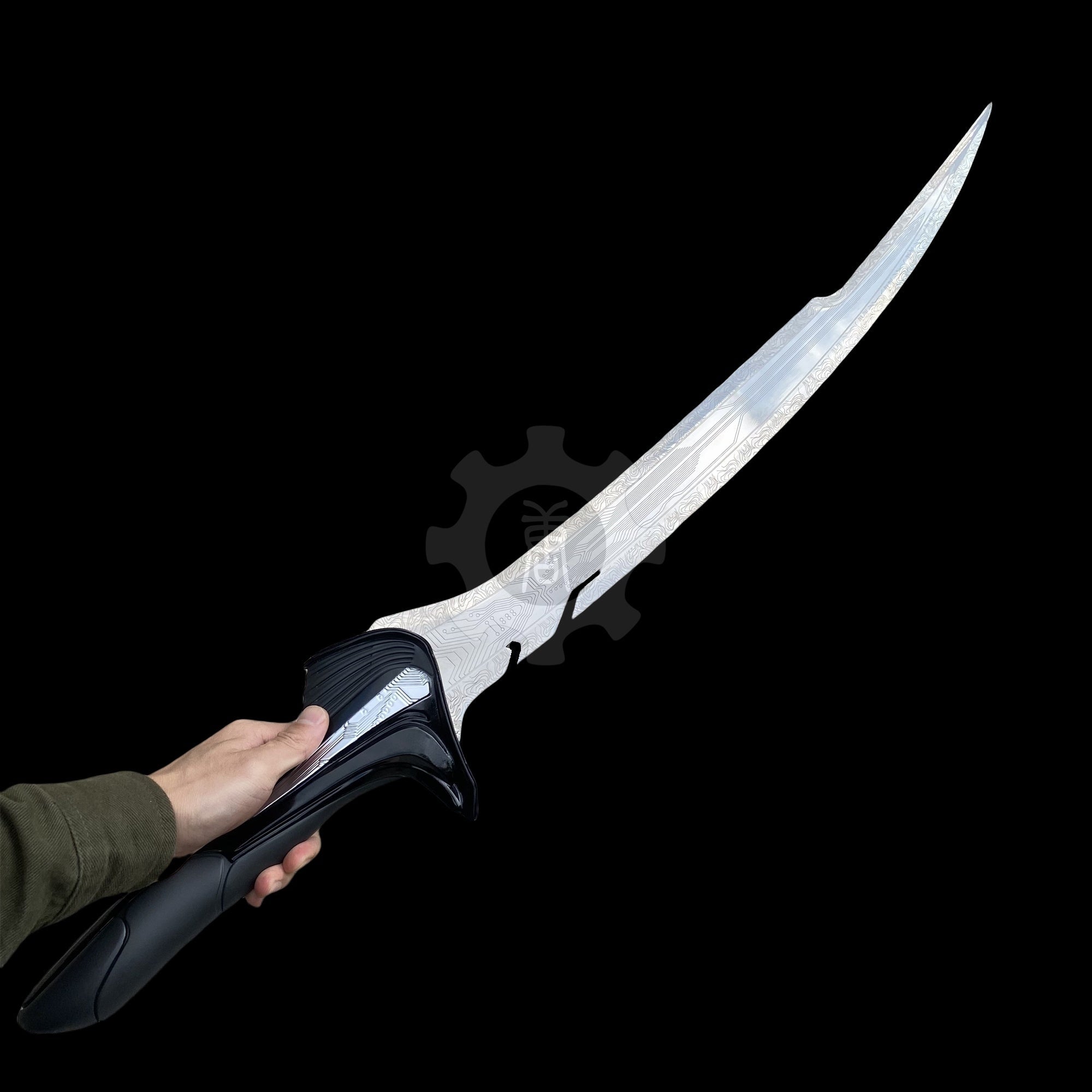 IRL Alita Sword Dull Blade Steel Replica USA Stock - Tophatter Daily Deals