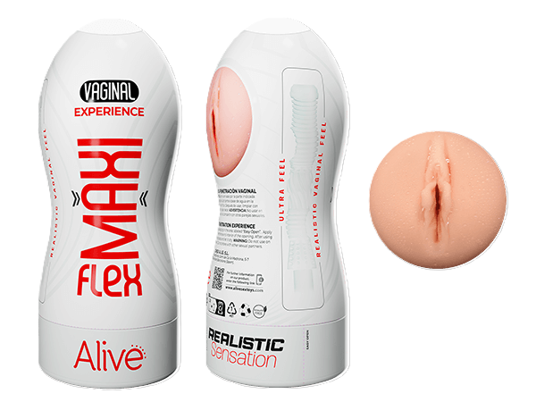 Alive Vaginal Maxi Flex Flesh Masturbator Size L > Sex Toys For Men > Masturbators > Manual - Tophatter Daily Deals