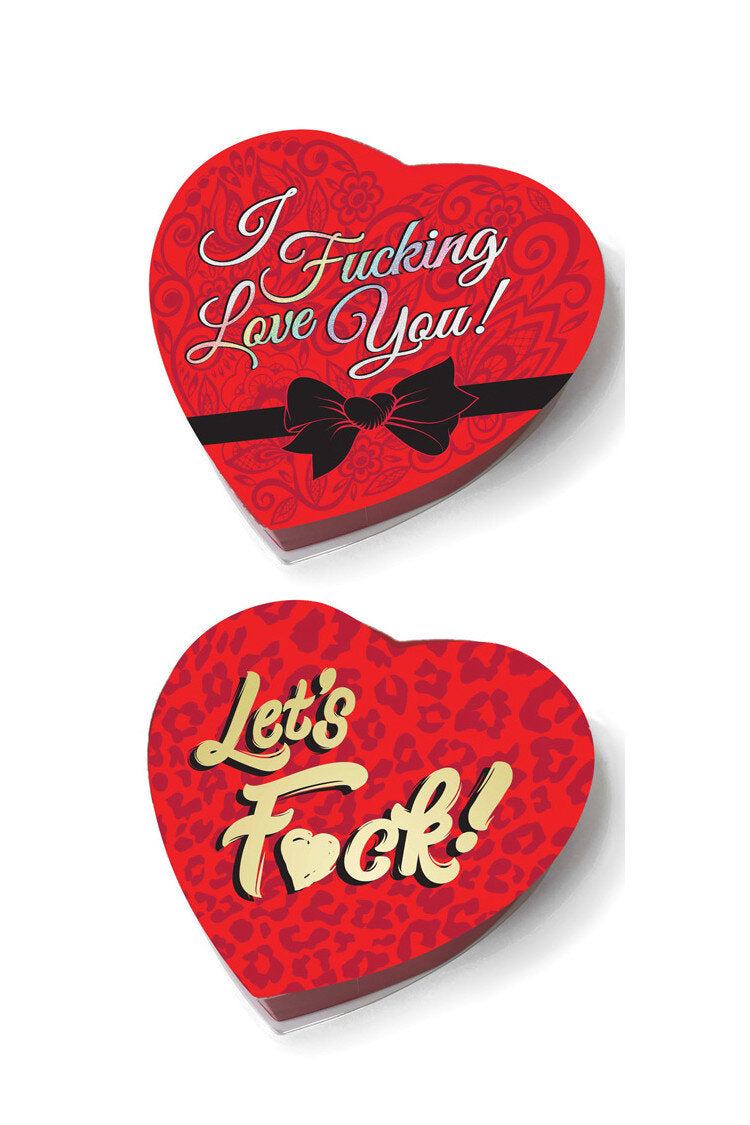 Heart Box of Chocolates Candy - Tophatter Daily Deals