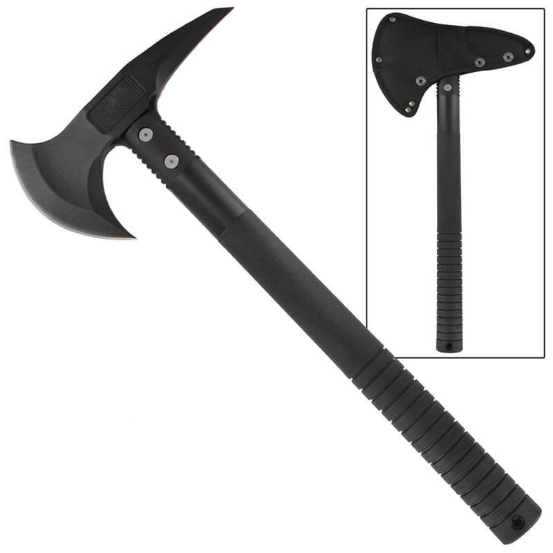 All Terrain Rugged Camping Outdoor Axe - TOPHATTER'S ARMORY DEALS Collectible Weapons - Tophatter Daily Deals