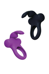 VeDO Frisky Bunny Rechargeable Vibrating Ring C-Rings - Tophatter Daily Deals