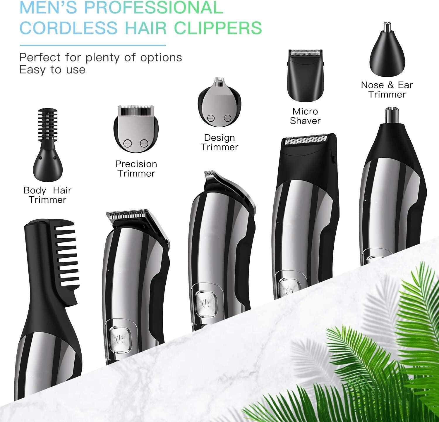 Hair Clippers for Men Cordless Beard Trimmer New Arrival - Tophatter Daily Deals