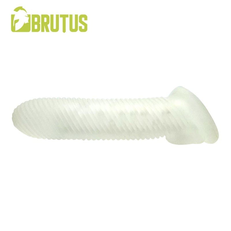 Almighty Ribbed Cocksheath 18cm > Sex Toys For Men > Penis Sleeves - Tophatter Daily Deals