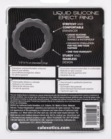 Alpha Liquid Silicone Erect Ring Stretchy Comfortable Gray Beaded Design > Cock Ring > Single - Tophatter Daily Deals