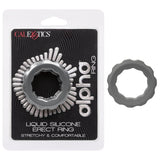 Alpha Liquid Silicone Erect Ring Stretchy Comfortable Gray Beaded Design > Cock Ring > Single - Tophatter Daily Deals