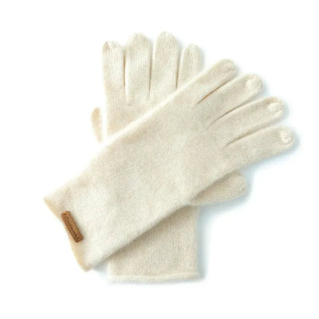 Lightweight Cozy Women's Cashmere Gloves - Slim Cuff, Winter - Tophatter Daily Deals