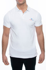 Men's Classic Fit Short Sleeve Polo Shirt (S-XXL) White Men's Tops - Tophatter Daily Deals