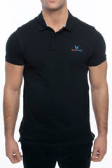 Men's Classic Fit Short Sleeve Polo Shirt (S-XXL) Black Men's Tops - Tophatter Daily Deals