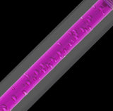 Color Crystal Elegance Brass Alligator Cane with Invisible Acrylic Shaft Options Purple Amethyst Trace Clear Lucite Walking Canes - Tophatter Daily Deals