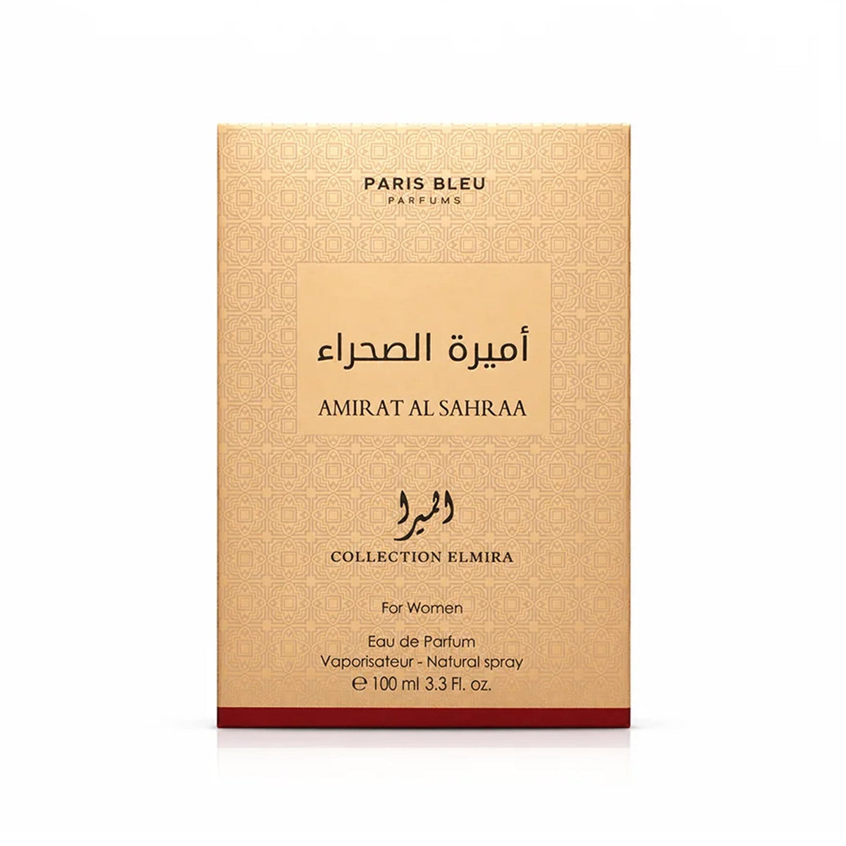 Paris Bleu Collection Elmira Amirat Al Sahraa Eau De Parfum 100ml Spray - Tophatter Daily Deals