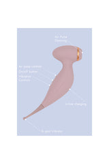 Amour - Dual Function Air Pulse Stimulator & Vibrator Sex Toy - Tophatter Daily Deals