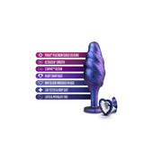 Anal Adventures Matrix Bumped Bling Butt Plug – Decorative Butt Plug > Anal Range > Butt Plugs - Tophatter Daily Deals
