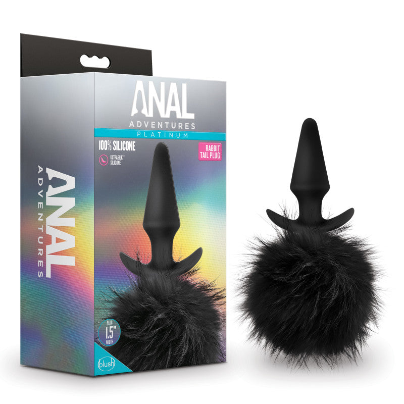 Anal Adventures Platinum Rabbit Tail Plug > Anal Range > Tail Butt Plugs - Tophatter Daily Deals