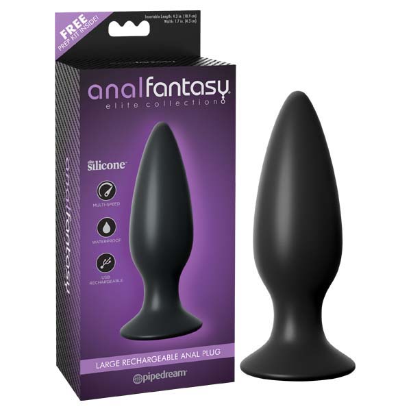 Anal Fantasy Elite Collection Large 13.5 cm Anal Plug > Anal Range > Vibrating Butt Plugs - Tophatter Daily Deals