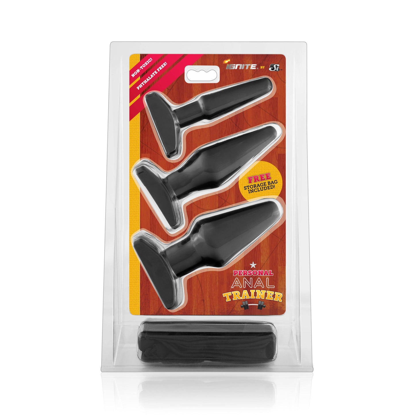Anal Trainer Kit Black - 3 Sizes for Beginners > Anal Range > Butt Plug Kits - Tophatter Daily Deals