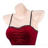 AniLV Movie Heroine Secret Service Spy Dress Uniform Halloween Women Red Lace Outfits Cosplay Costume - Tophatter Daily Deals