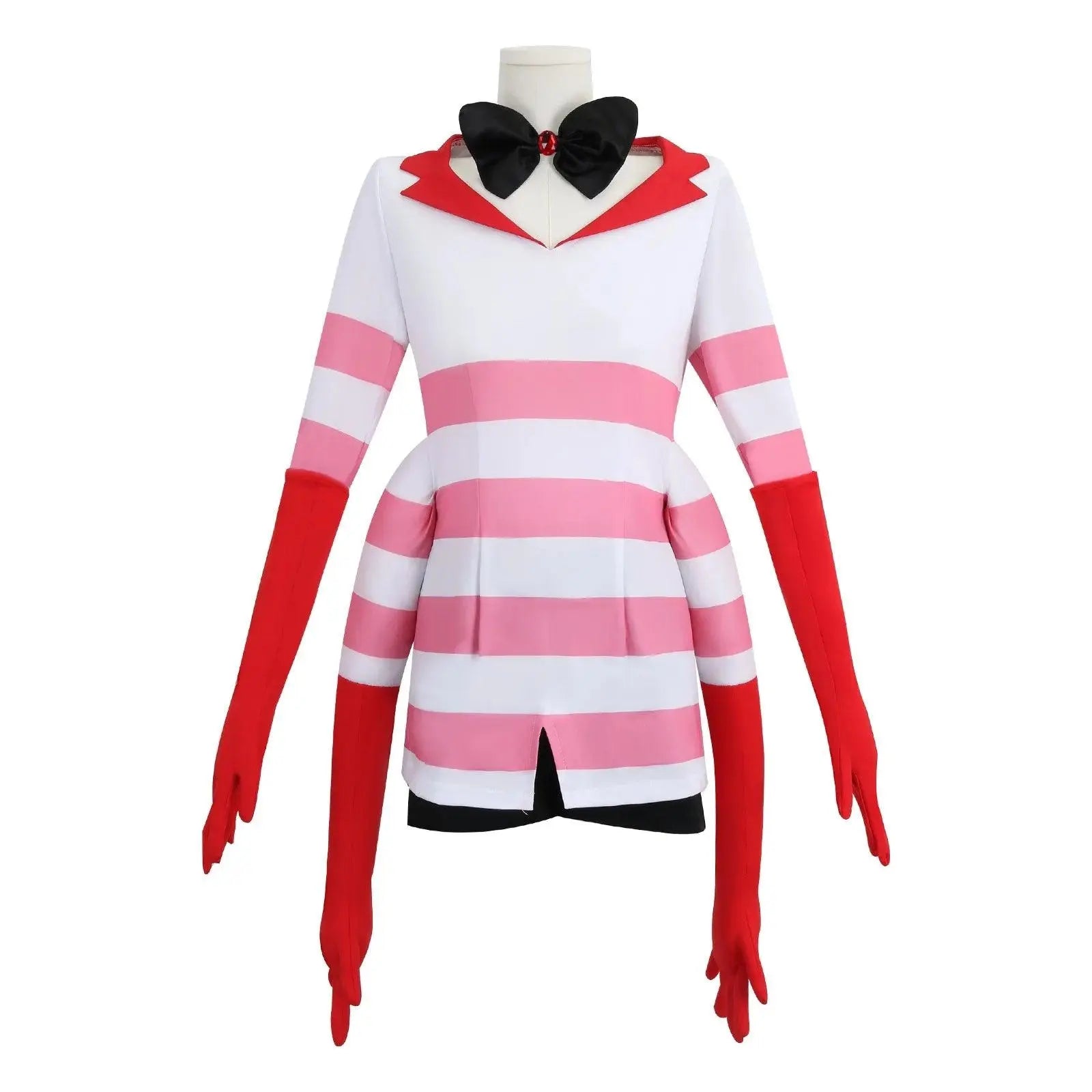 Anime Angel Dust Cosplay Costume Socks Suit Four Arms Demon Uniform Halloween Party Con Outfit 6PCS Glove Sock Accessories - Tophatter Daily Deals