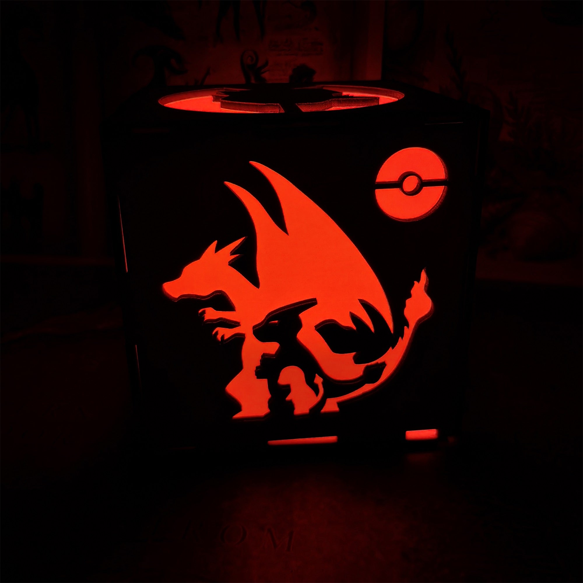 Anime Cute Pet Inspired Wood Cube Light Desk Decor - Tophatter Daily Deals