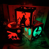 Anime Cute Pet Inspired Wood Cube Light Desk Decor - Tophatter Daily Deals