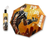 Anime Genshin Impact Umbrella Ganyu Hutao Three-folding UV Blocking Mobile Parasol Genshin Impact waterproof Rain Umbrella Gear - Tophatter Daily Deals