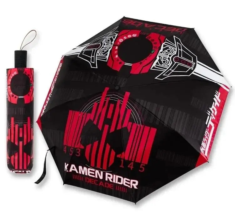 Anime Genshin Impact Umbrella Ganyu Hutao Three-folding UV Blocking Mobile Parasol Genshin Impact waterproof Rain Umbrella Gear DECADE - Tophatter Daily Deals